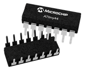 ATTINY44V-10PU