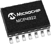 MCP4922-E/SLVAO